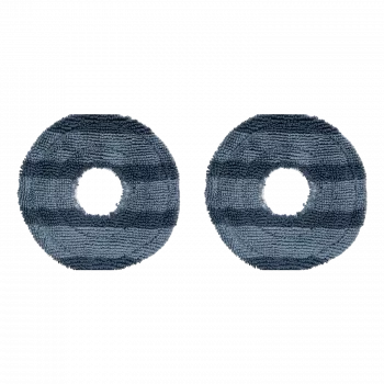 Replacement Mop Pads for Eufy C20 Series Robot Vacuum, 2-Pack, Gray/Blue