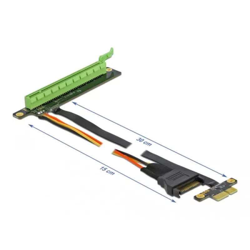 Riser Card PCI Express x1 to x16 DeLOCK 85762