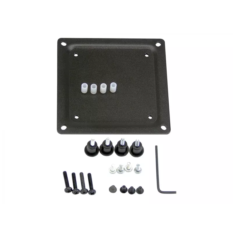 Conversion Plate Kit Ergotron 75 mm to 100 mm Black Steel
