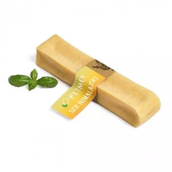 Chew Dog Treat PETMEX Himalayan Cheese S, hard natural cheese chew, weight 30–50 g