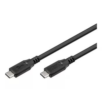 Goobay USB Cable-C, USB 3.2, 100 W, 10 Gbit/s, Power Delivery, 0,5 M (0.50m, USB 3.2, 100W), USB Cable