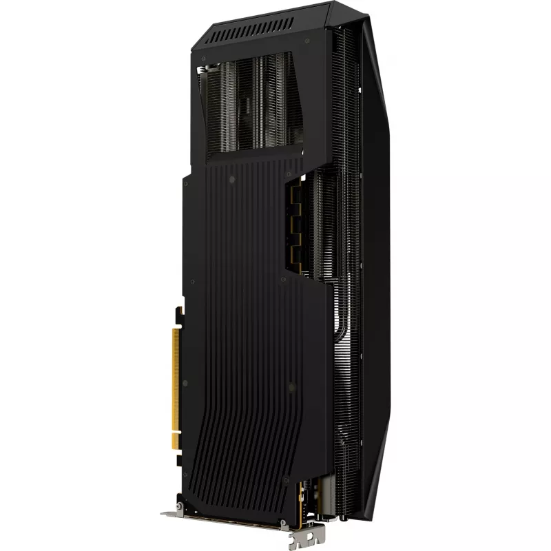 Graphics card XFX Radeon RX 9070 XT OC — 12GB GDDR6, PCIe 5.0, 3x DisplayPort 2.1, HDMI 2.1, 3 fans, 360×155×72 mm