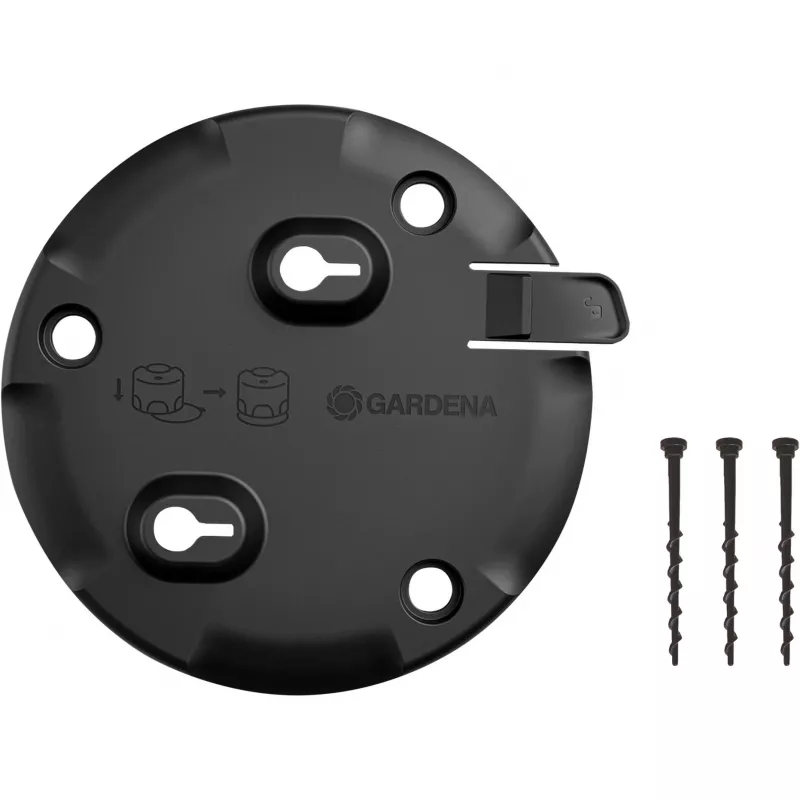 Circular water sprinkler Gardena 16022-20 Black adjustable spray range