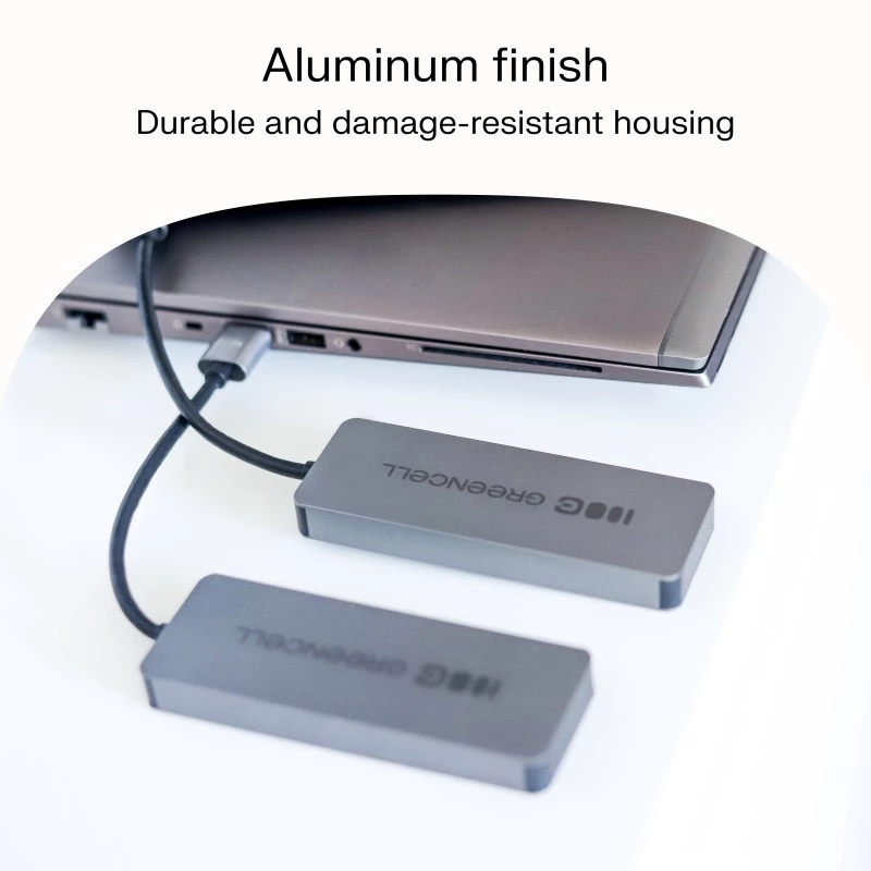USB hub Green Cell HUB-GC-C4A — 4-port USB-C 3.0 hub