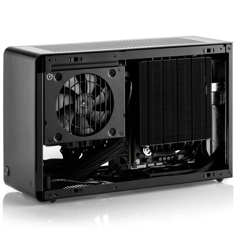 DAN Cases A4-SFX V4.1 - Silver + Alpenföhn Black Ridge - 120mm