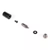 Mounting kit Alphacool 15724 Black Stainless Steel 17mm Height