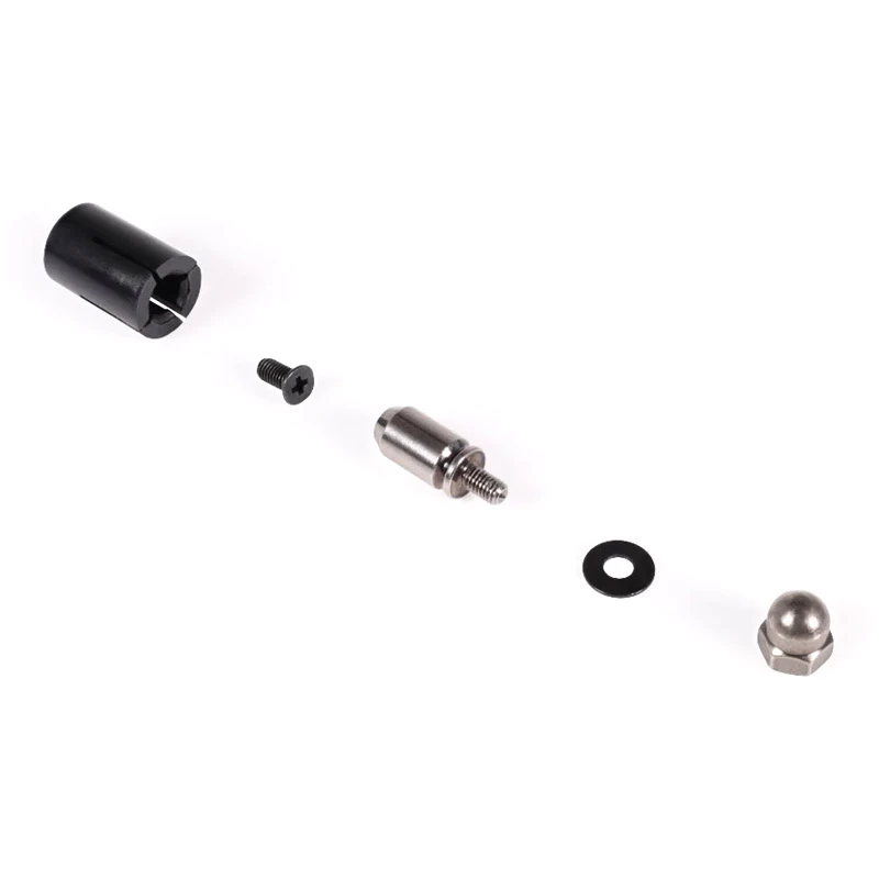 Mounting kit Alphacool 15724 Black Stainless Steel 17mm Height
