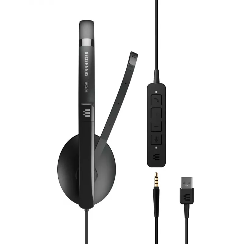 EPOS ADAPT 135 USB II Headset Wired Headband Office/Call Center USB Type-A Black