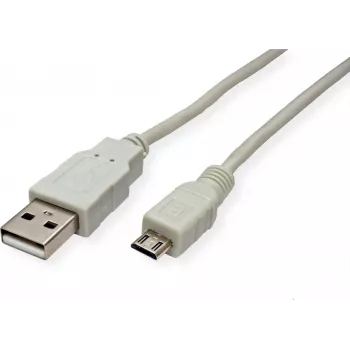 ITB STANDARD USB 2.0 Cable A Micro B beige - Cable - Digital/Data (S3152)