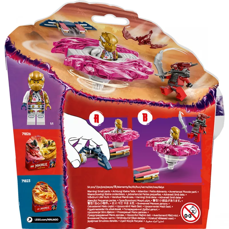 LEGO NINJAGO 71824 Sora's Dragon Spinjitzu Spinner