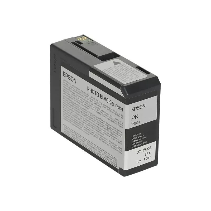 Epson Singlepack Photo Black T580100, Photo black, Dye-based ink, 80 ml, 1 pc(s)