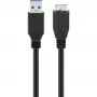 USB A to Micro-USB B cable GOOBAY 95026 — 1.8 m, male-to-male, black