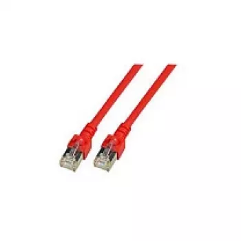 EFB-Elektronik RJ45 Patch Cable Cat.5e SF/UTP PVC CCA Red 1m Manufacturer: EFB Elektronik (K5458.1)