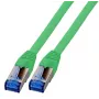 EFB-Elektronik RJ45 Patch Cable Cat.6A S/FTP TPECat.7 Raw Cable superflex Green 1,5m Manufacturer: EFB Elektronik (K5525FGN.1,5)