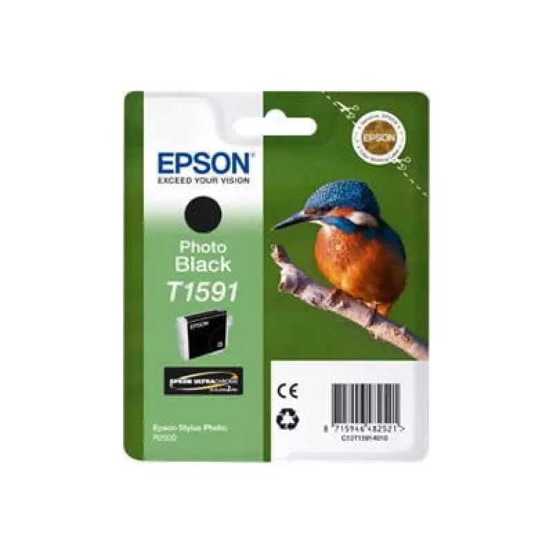 Cartridge EPSON Tinte Photo Black T1591 1 x 17 ml Ultrachrome Hi-Gloss2