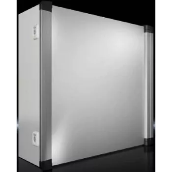Enclosure cabinet Rittal AX 6315.650 — wall-mounted installation cabinet 210×600×600 mm, steel/aluminium/plastic, light gray