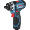 Bosch GSR 12V-15 FC Professional 1300 RPM Keyless 600 g Black, Blue