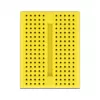Breadboard DELOCK 18320 — plastic prototype board, yellow, 36×46×10 mm