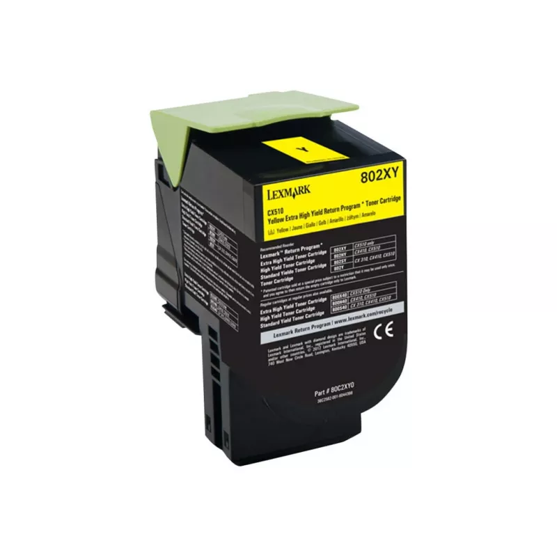 Toner Lexmark Toner Yellow Return Program 80C2XY0 3000 pages