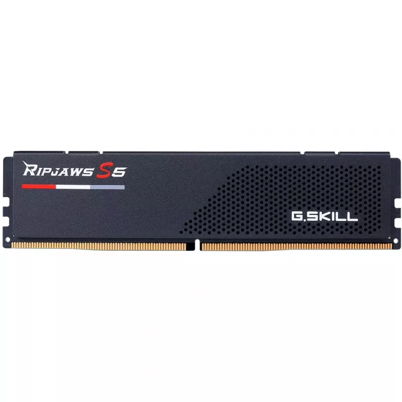 DIMM 32 GB DDR5-5600 (2x 16 GB) Dual-Kit, Arbeitsspeicher schwarz, F5-5600J4040C16GX2-RS5K, Ripjaws S5, INTEL XMP