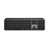 Logitech MX Keys S for Mac keyboard Office RF Wireless + Bluetooth QWERTZ German Aluminium White