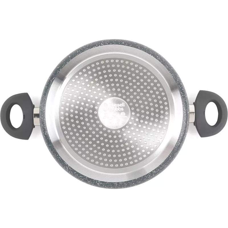 Stockpot Russell Hobbs RH00848EU 20 cm stone – stovetop cooking pot with lid