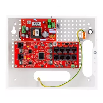 Network switch ATTE IP-8-20-E for 8 IP cameras with 20W power supply