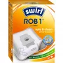 Vacuum dust bags SWIRL EcoPor ROB1 compatible replacement for various vacuum cleaners, paper microfilter, 5-pack