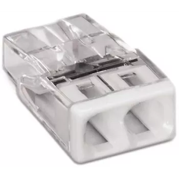 Wago 2273-202 cable splitter/combiner Transparent, White