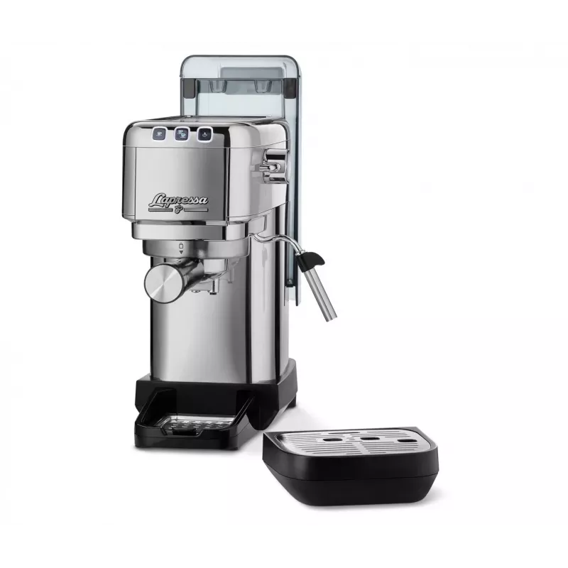 Pressure coffee machine Lapressa steel