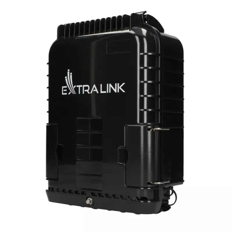 Extralink Fiber optic terminal box Jennifer 16 core black with connector