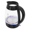 Lafe Essential XL CEG016 glass electric kettle, 2 L, 2200 W, black