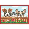 Painting kit Ravensburger CreArt — dogs and cats (paint-by-numbers set)