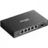 Network switch TP‑LINK SG2206MP L2 Gigabit Ethernet PoE 5‑port (5x Gigabit, 1x SFP, PoE+ 4 ports, 63W budget)