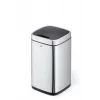 Durable TOUCH 12L Rectangular Stainless Steel Silver Black