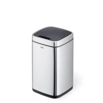 Durable TOUCH 12L Rectangular Stainless Steel Silver Black