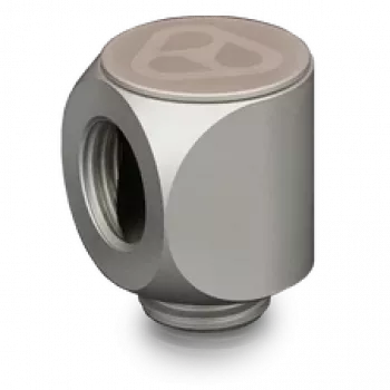 Thermal Grizzly DeltaMate Rotary 90° – water-cooling fitting, Matt Nickel, 1 pcs. (TG-DM-FIT-0203)