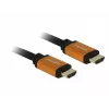 HDMI Cable DeLOCK 85728 1.5m Type A Black Gold