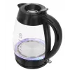 Lafe Essential XL CEG016 glass electric kettle, 2 L, 2200 W, black