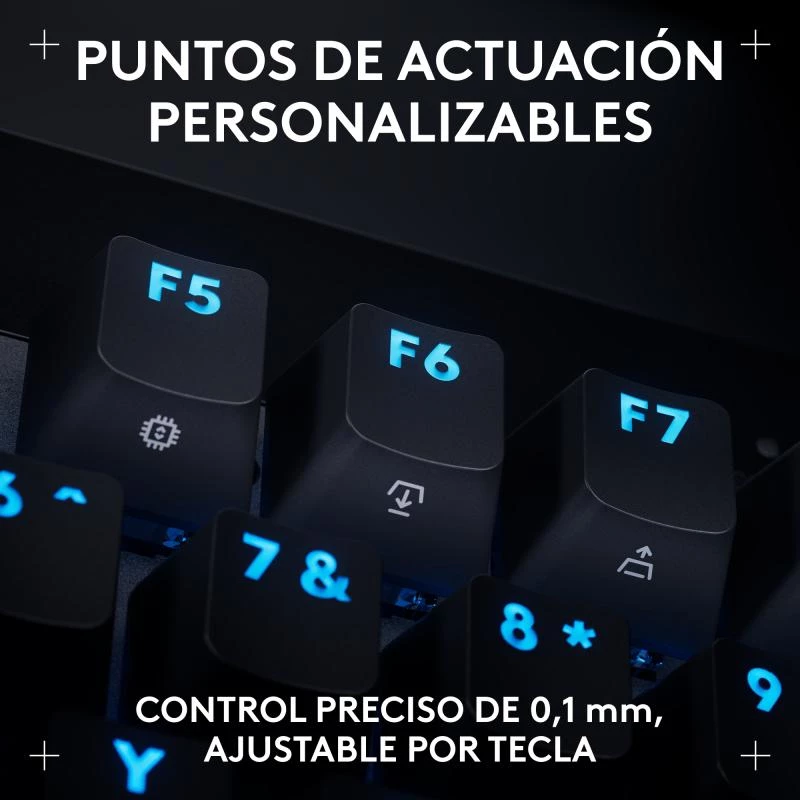 Logitech G PRO X TKL RAPID Keyboard Gaming USB QWERTY Black