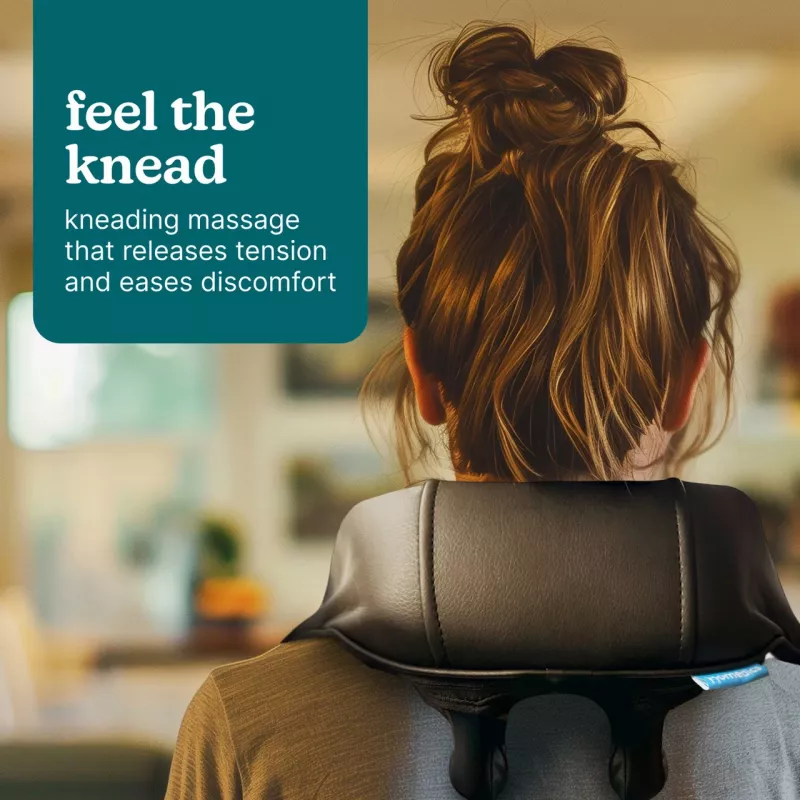 Neck Massager HoMedics NMS-275H Portable with Heat for Neck and Shoulders