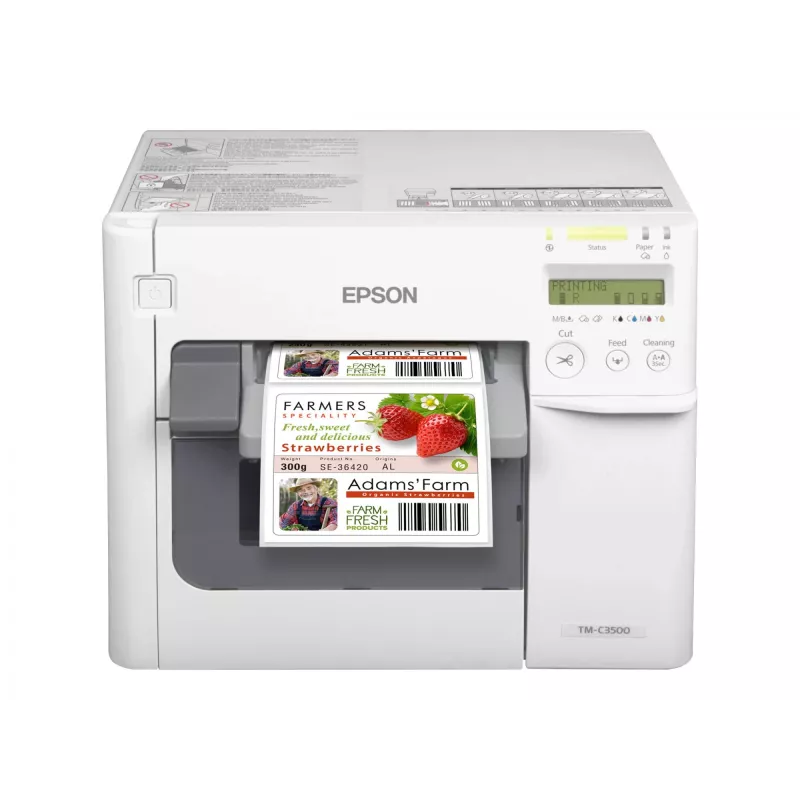 Epson TM-C3500 label printer Inkjet Colour 720 x 360 DPI 103 mm/sec Wired Ethernet LAN