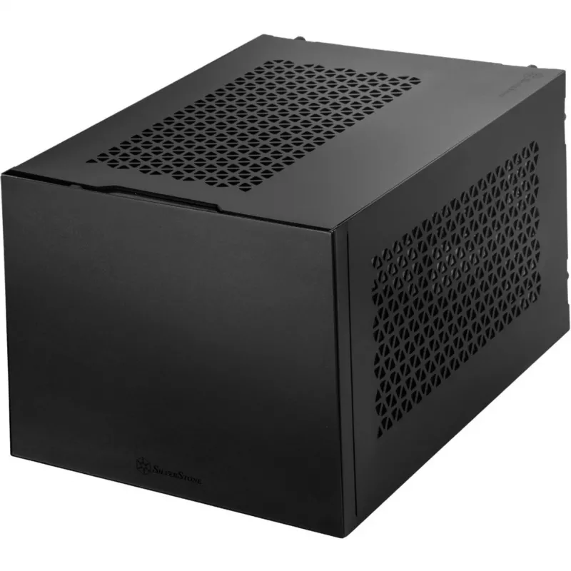 SilverStone SUGO SG15B - Cube - Mini-DTX - no power supply (ATX / PS/2)