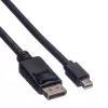 Roline DisplayPort Cable, DP ST - Mini DP ST, black, 1,5 m (11.04.5638)