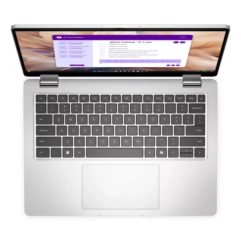 Laptop Dell Pro 14 Plus PB14250 — 14 inch IPS FHD+ 1920x1200, Intel Core Ultra 5 235U (12 cores), 16GB DDR5, 512GB NVMe, Windows 11 Pro, aluminium