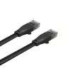 Unitek Ethernet cable Cat6 UTP RJ45 5 m, black, solid conductor, 250 MHz, gold-plated contacts