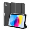 Tablet case dux ducis DUX DUCIS DOMO foldable with pencil storage for iPad 10 (2022) black