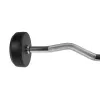 HMS GSL35 fixed barbell/grip rubberised broken 35kg