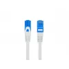 Network cable LANBERG Cat6a S/FTP PCF6A-10CC-0100-S, 1 m, RJ-45, Grey, LSZH, 500 MHz