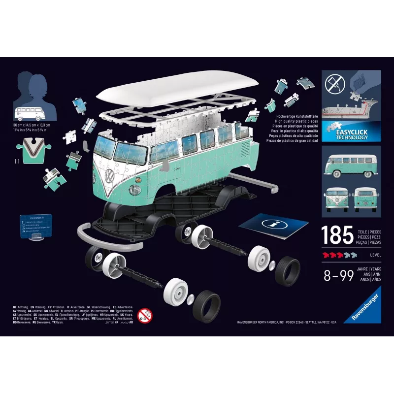 Puzzle Ravensburger Volkswagen T1 162 pieces
